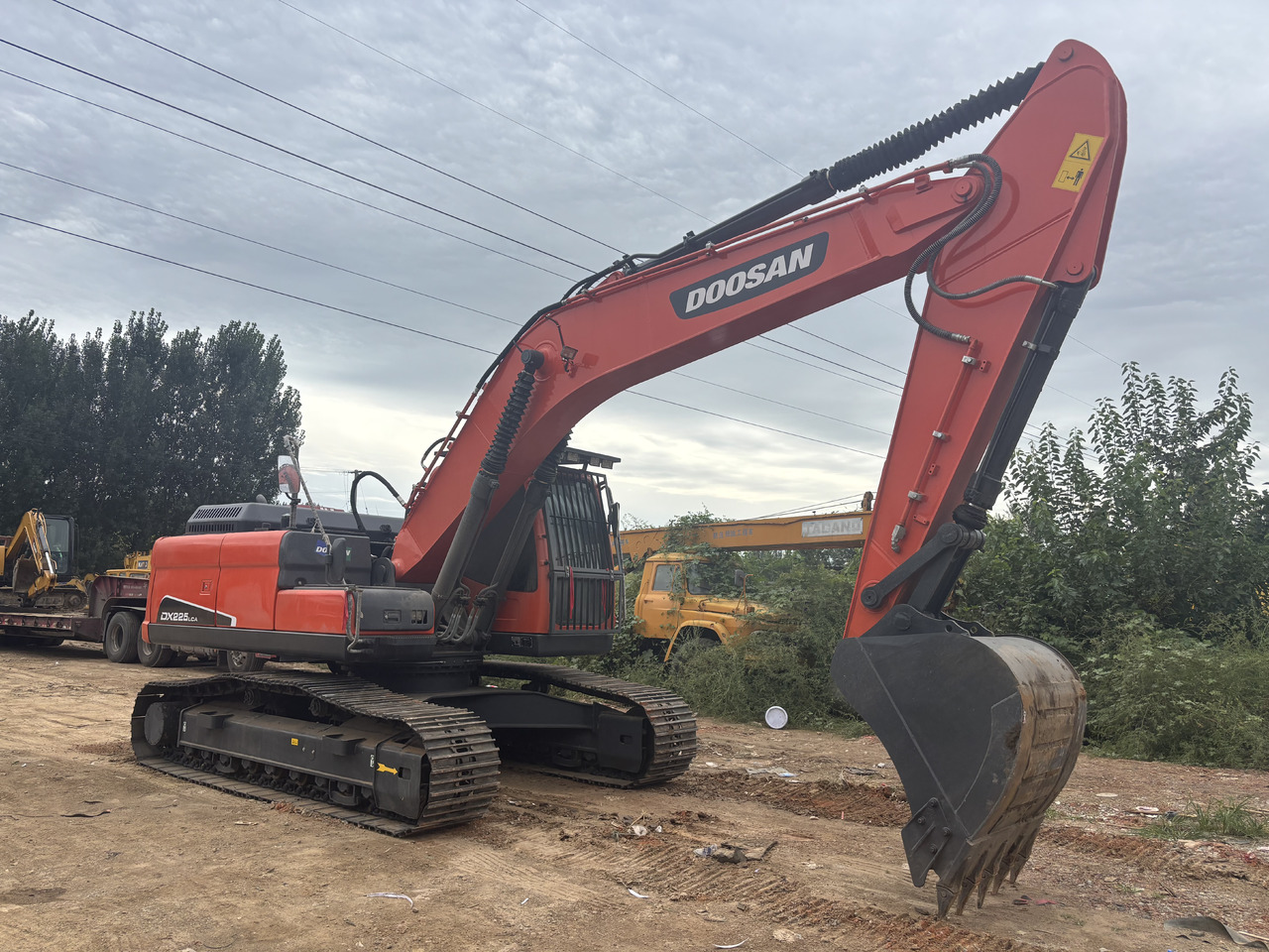 Crawler excavator Doosan DX 225 Korea imports doosan DX225: picture 7