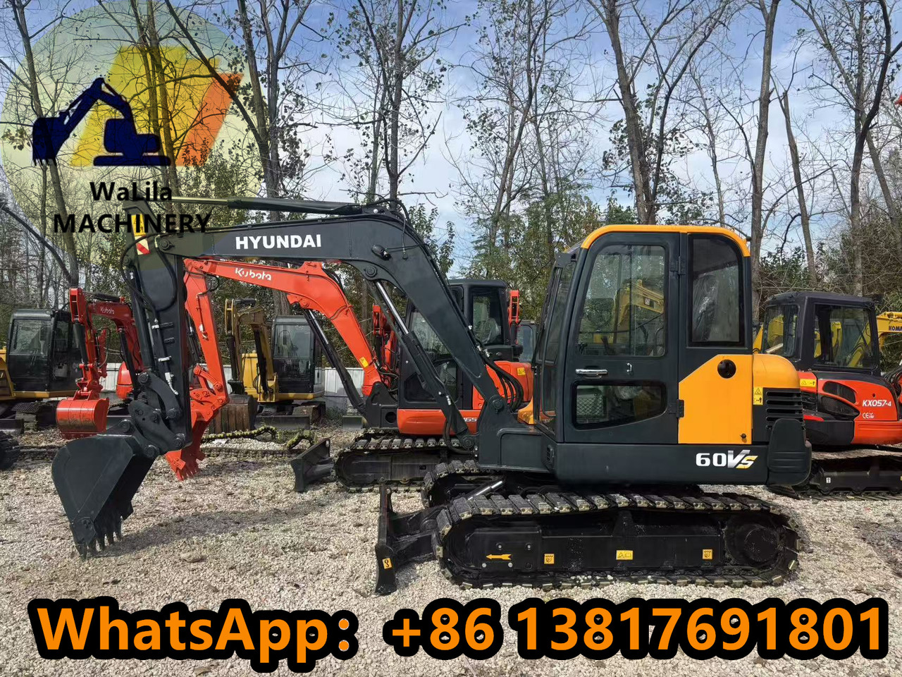 HYUNDAI HX60 PRO - Mini excavator: picture 4 HYUNDAI HX60 PRO - Mini excavator: picture 4