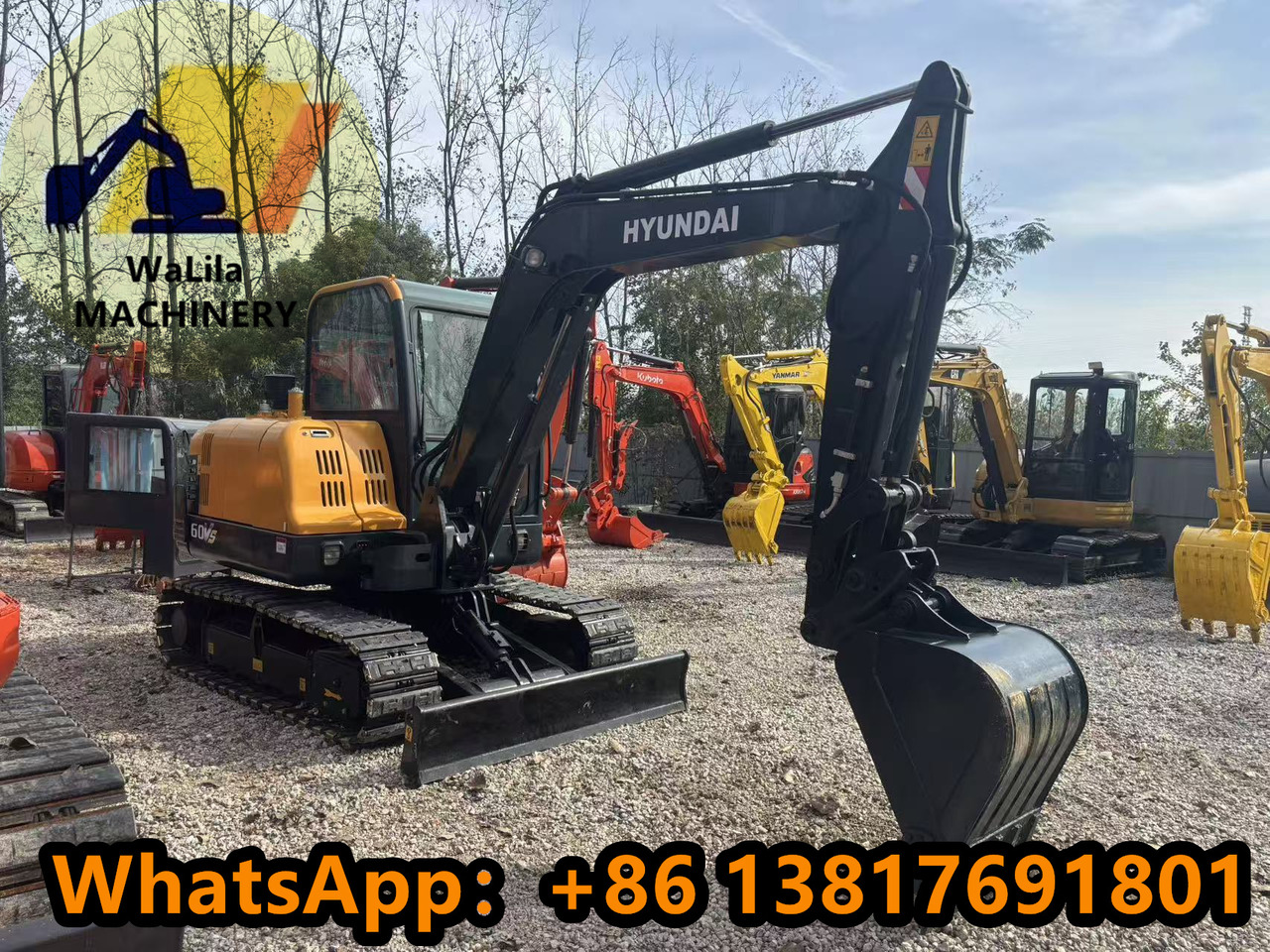HYUNDAI R60-9VS - Mini excavator: picture 3 HYUNDAI R60-9VS - Mini excavator: picture 3