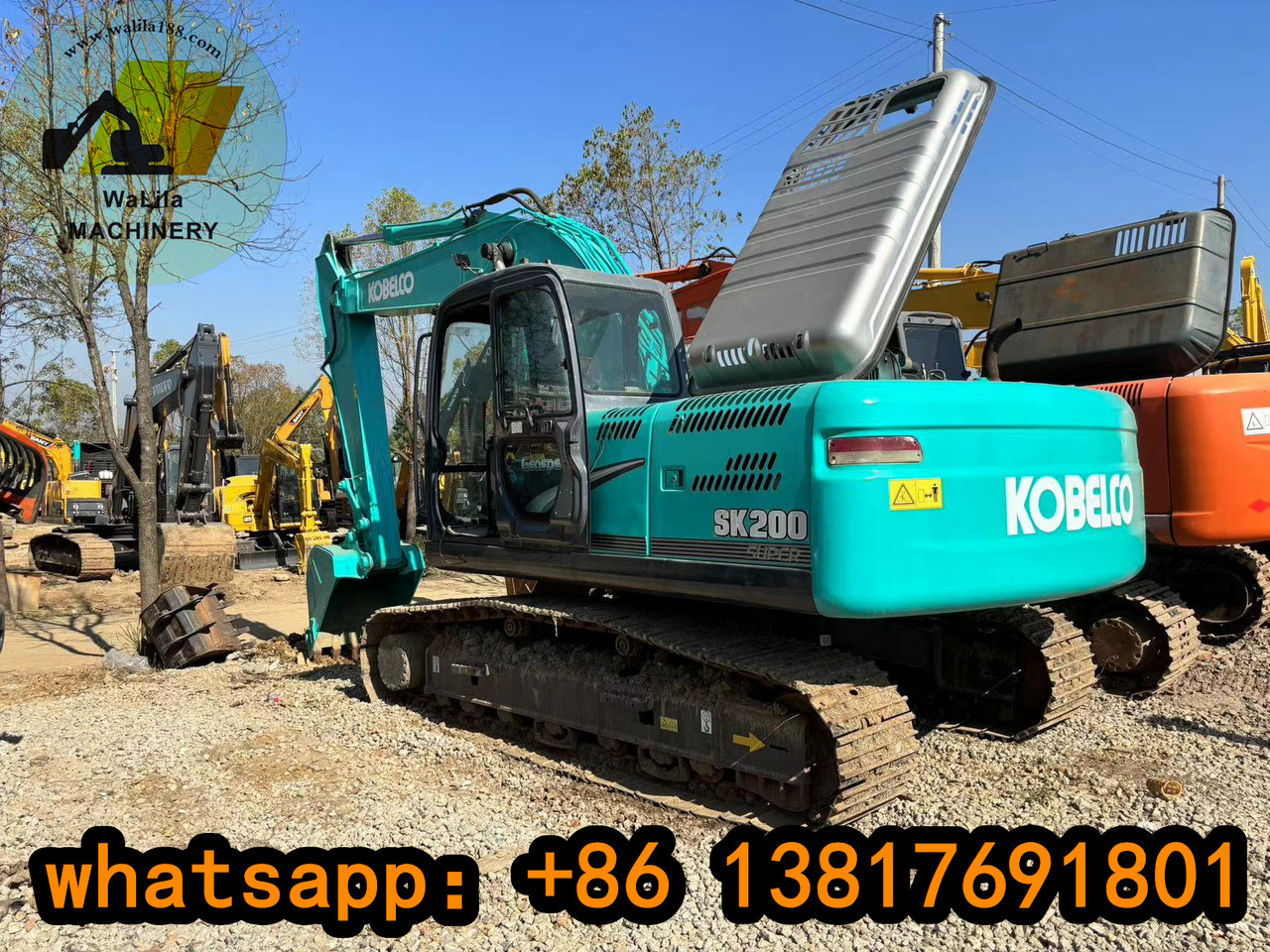 KOBELCO SK 200-8 - Crawler excavator: picture 5 KOBELCO SK 200-8 - Crawler excavator: picture 5