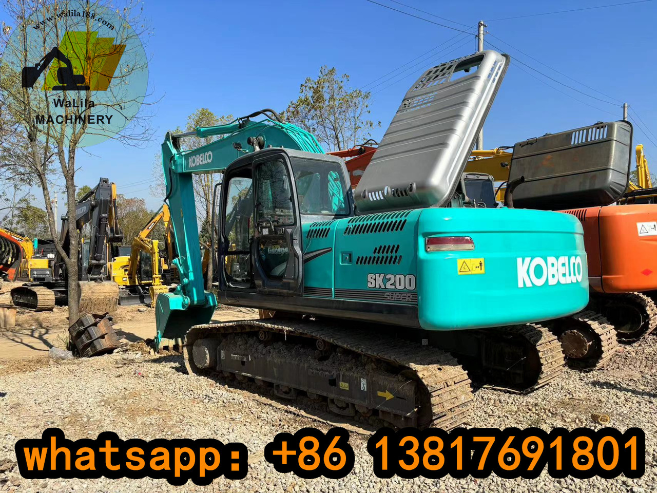 KOBELCO SK 200-8 - Crawler excavator: picture 3 KOBELCO SK 200-8 - Crawler excavator: picture 3