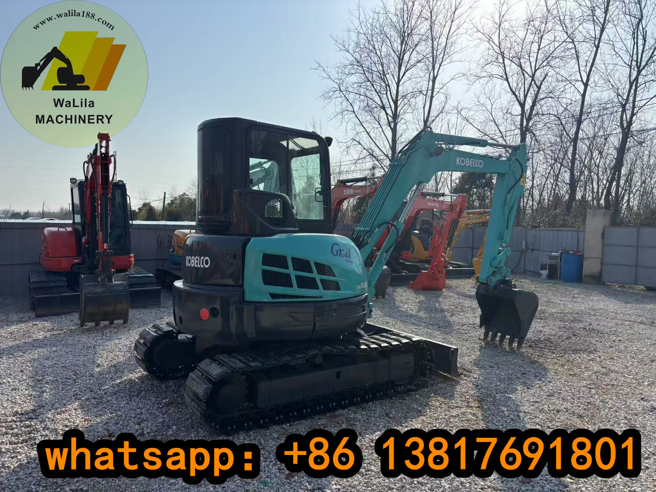 KOBELCO SK55 - Mini excavator: picture 5 KOBELCO SK55 - Mini excavator: picture 5