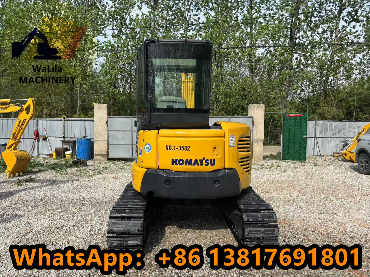 KOMATSU - Mini excavator: picture 3 KOMATSU - Mini excavator: picture 3