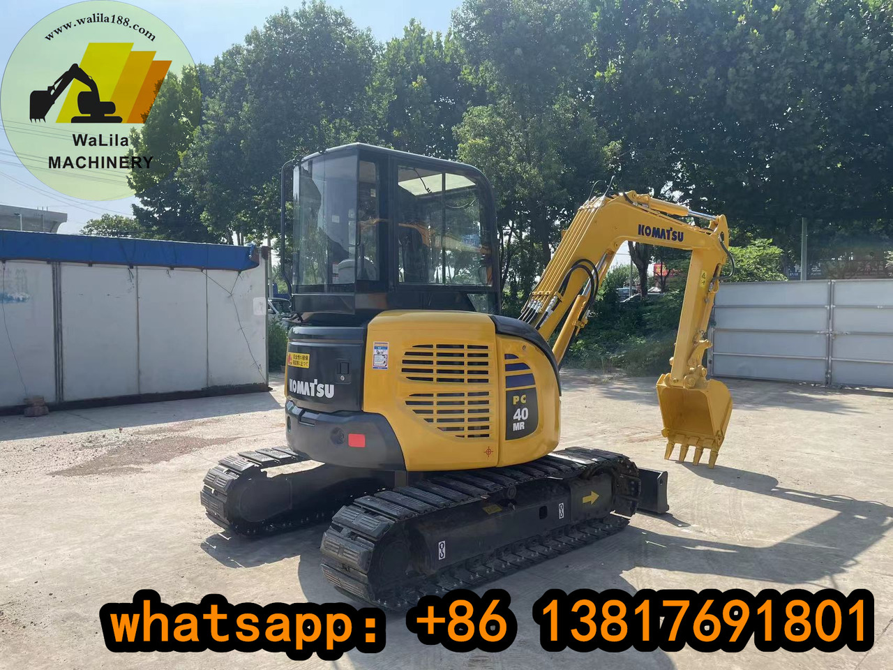KOMATSU PC 40 MR-3 - Mini excavator: picture 3 KOMATSU PC 40 MR-3 - Mini excavator: picture 3