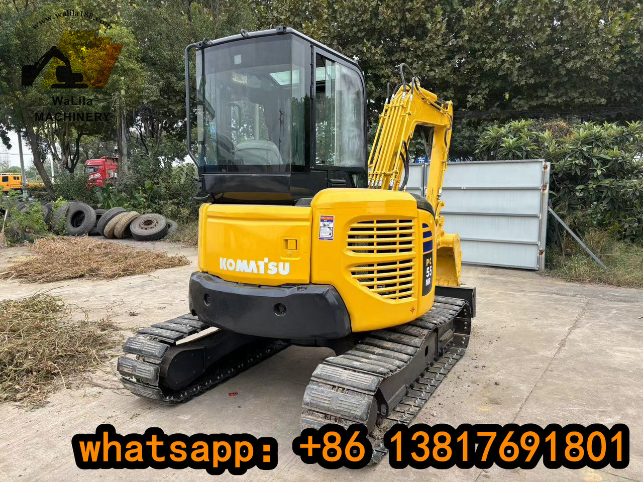 KOMATSU PC 55 MR-3 - Mini excavator: picture 2 KOMATSU PC 55 MR-3 - Mini excavator: picture 2