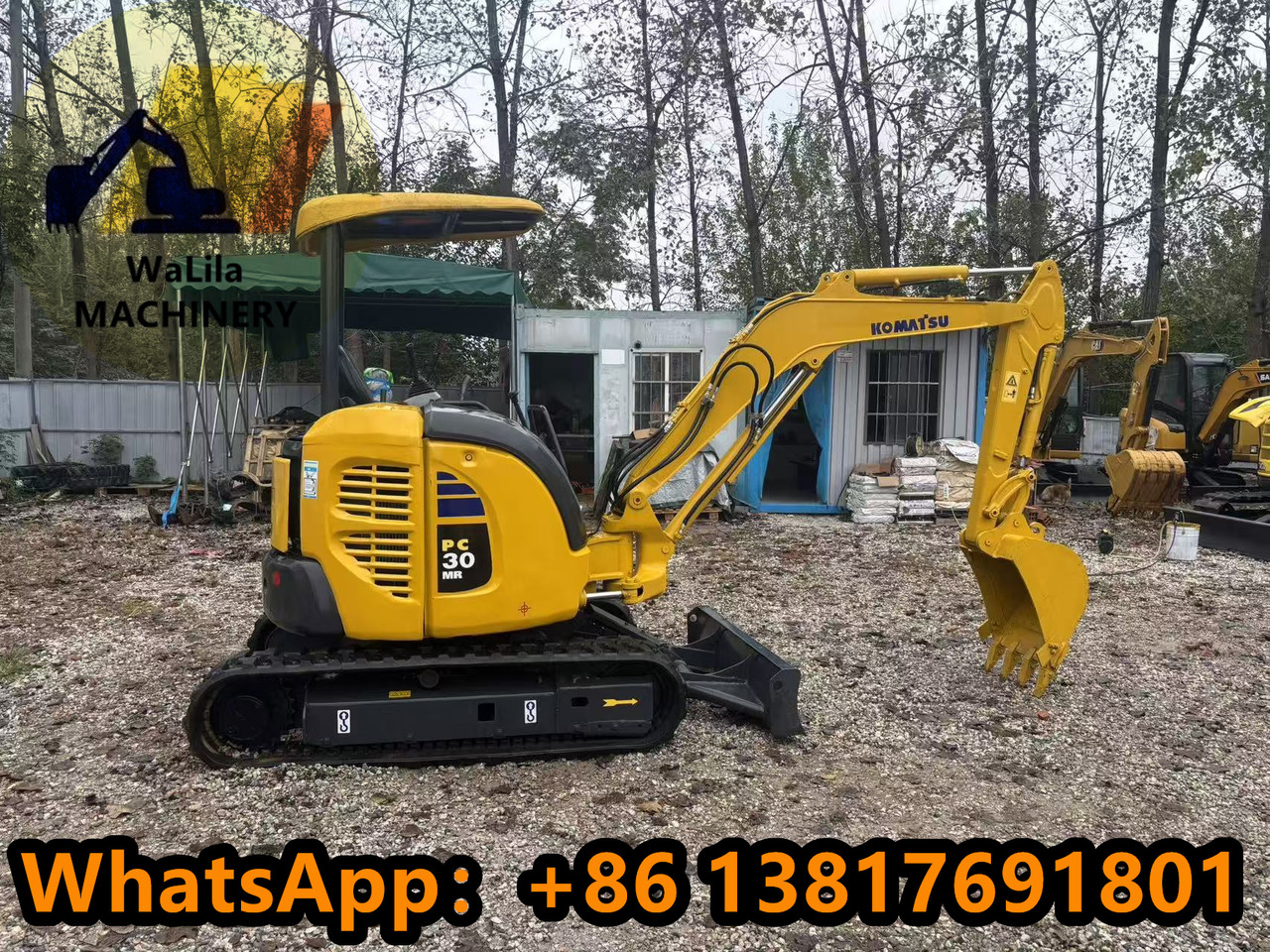KOMATSU PC30MR - Mini excavator: picture 1 KOMATSU PC30MR - Mini excavator: picture 1