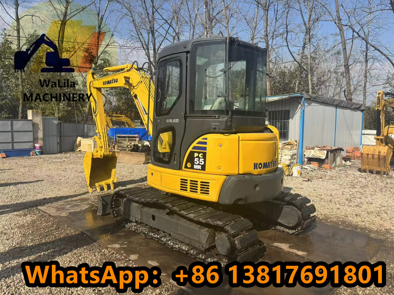 KOMATSU PC55MR-3 - Mini excavator: picture 4 KOMATSU PC55MR-3 - Mini excavator: picture 4