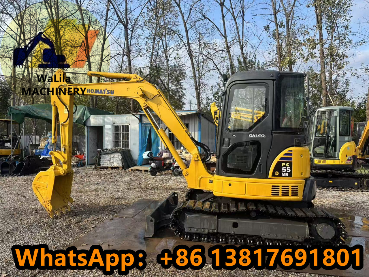 KOMATSU PC55MR - Mini excavator: picture 1 KOMATSU PC55MR - Mini excavator: picture 1