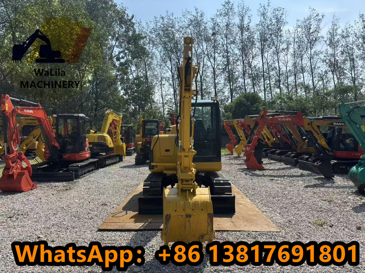KOMATSU PC56-7 - Mini excavator: picture 3 KOMATSU PC56-7 - Mini excavator: picture 3