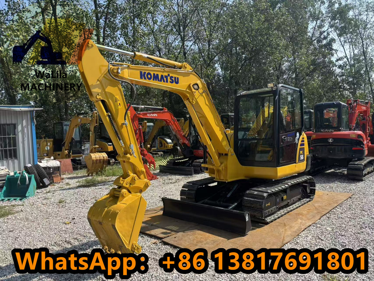 KOMATSU PC56-7 - Mini excavator: picture 5 KOMATSU PC56-7 - Mini excavator: picture 5