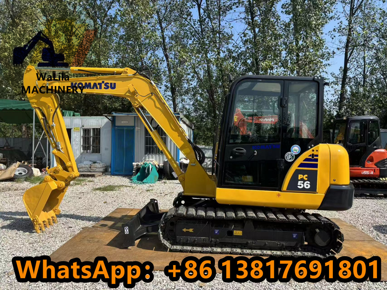 KOMATSU PC56-7 - Mini excavator: picture 5 KOMATSU PC56-7 - Mini excavator: picture 5