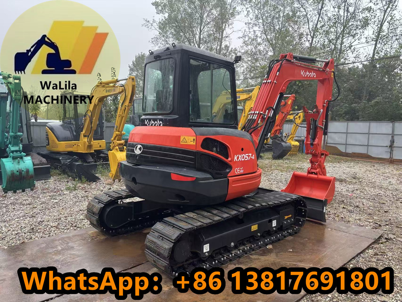 KUBOTA KX057-4 - Mini excavator: picture 2 KUBOTA KX057-4 - Mini excavator: picture 2