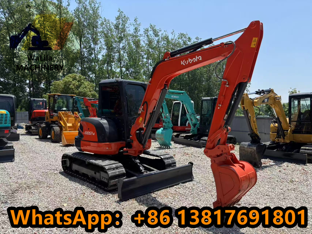 KUBOTA KX057 - Mini excavator: picture 2 KUBOTA KX057 - Mini excavator: picture 2