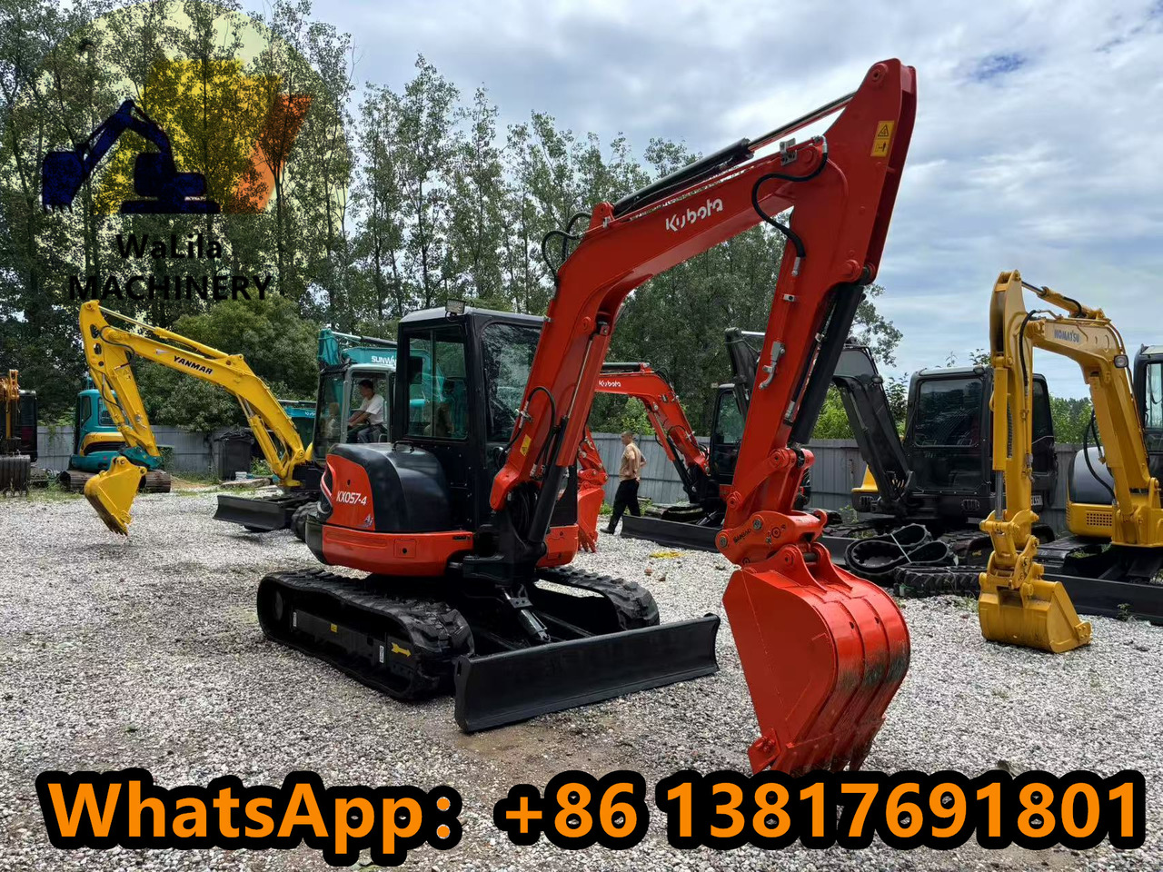 KUBOTA KX057 - Mini excavator: picture 2 KUBOTA KX057 - Mini excavator: picture 2