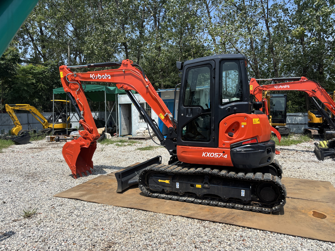 KUBOTA Kubota Kx057 rubber crawler excavator - Mini excavator: picture 2 KUBOTA Kubota Kx057 rubber crawler excavator - Mini excavator: picture 2