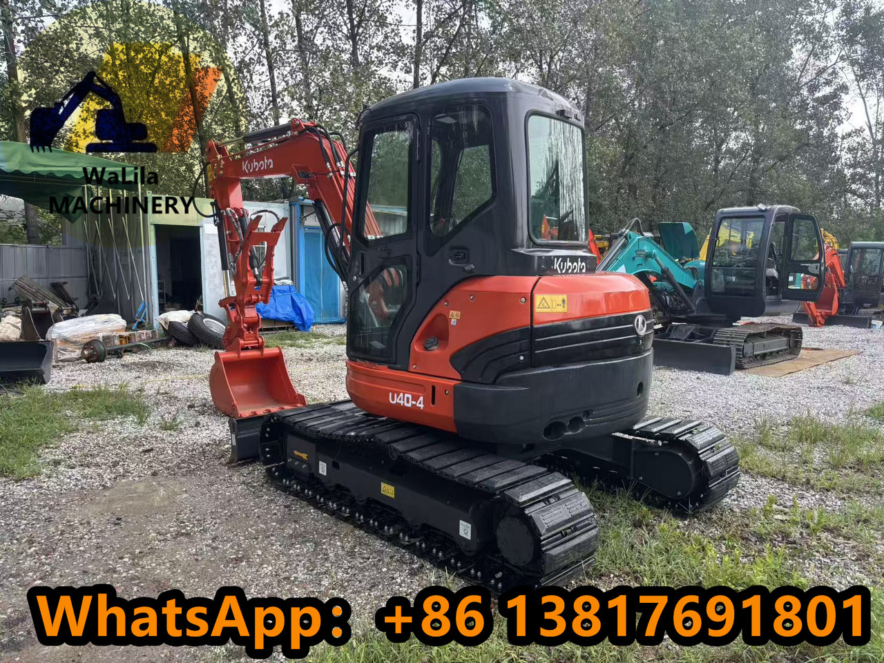 KUBOTA U40-4 - Mini excavator: picture 5 KUBOTA U40-4 - Mini excavator: picture 5