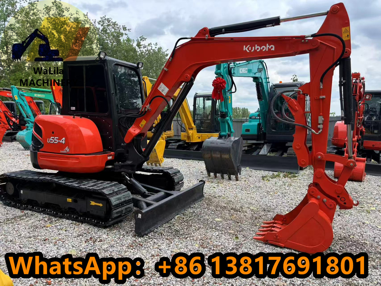 KUBOTA U55-4 - Mini excavator: picture 4 KUBOTA U55-4 - Mini excavator: picture 4