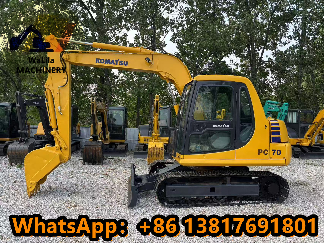 Komatsu 70-6 - Mini excavator: picture 1 Komatsu 70-6 - Mini excavator: picture 1