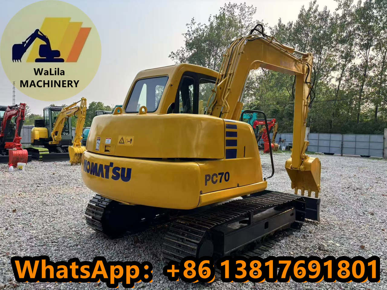 Komatsu 70-6 - Mini excavator: picture 3 Komatsu 70-6 - Mini excavator: picture 3
