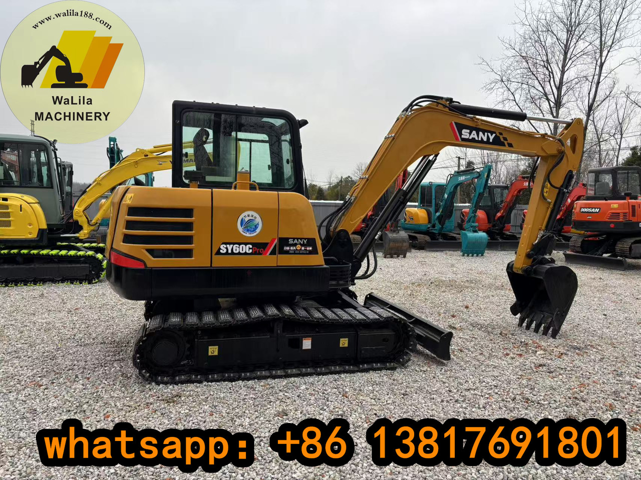 SANY SY60 - Mini excavator: picture 1 SANY SY60 - Mini excavator: picture 1