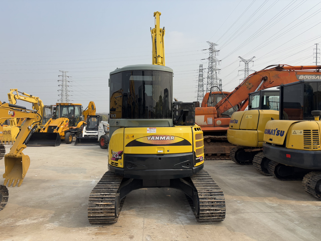 Yanmar Vio 55 Vio55 - Mini excavator: picture 3 Yanmar Vio 55 Vio55 - Mini excavator: picture 3