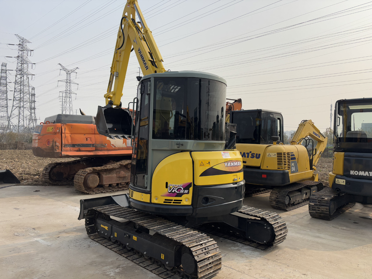 Yanmar Vio 55 Vio55 - Mini excavator: picture 1 Yanmar Vio 55 Vio55 - Mini excavator: picture 1
