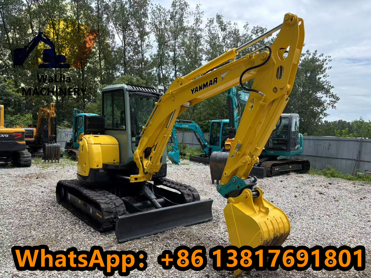 Yanmar Vio 55 Vio55 - Mini excavator: picture 3 Yanmar Vio 55 Vio55 - Mini excavator: picture 3