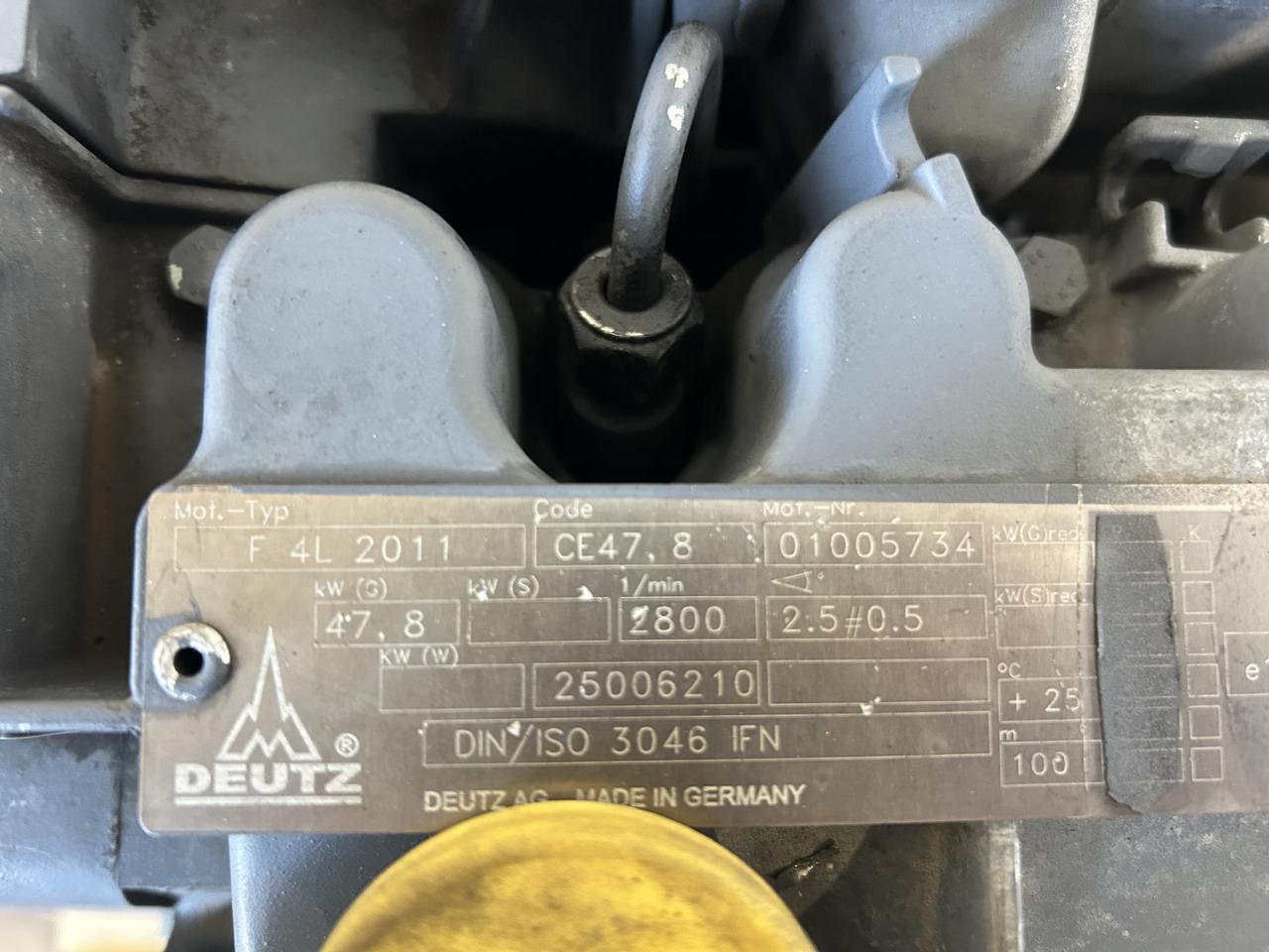 Engine for Construction machinery Deutz F4L 2011: picture 13 Engine for Construction machinery Deutz F4L 2011: picture 13