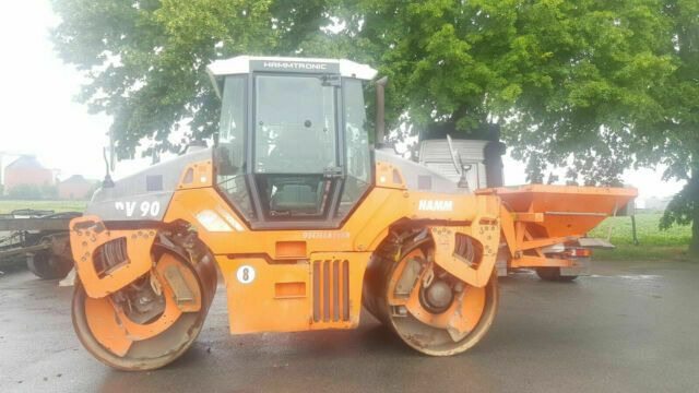 Hamm DV90 VO mit Streuer Klima Deutsche Maschine - Road roller: picture 5 Hamm DV90 VO mit Streuer Klima Deutsche Maschine - Road roller: picture 5