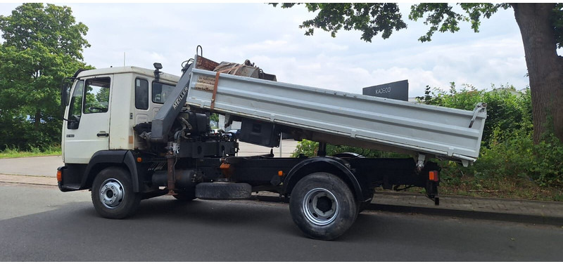 MAN 10.163 Kipper mit Kran+Greifer - Tipper: picture 2 MAN 10.163 Kipper mit Kran+Greifer - Tipper: picture 2