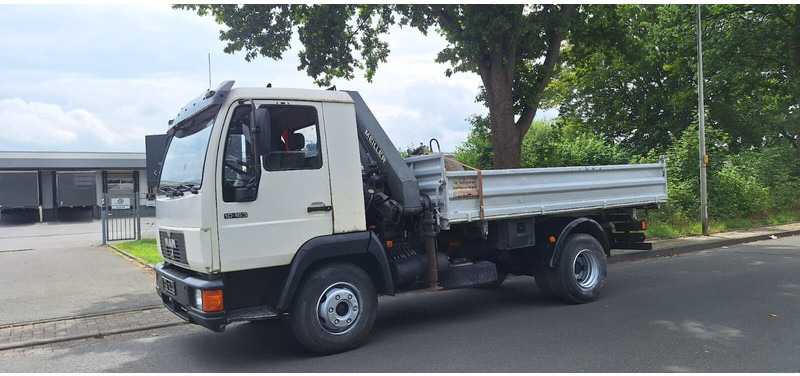 MAN 10.163 Kipper mit Kran+Greifer - Tipper: picture 3 MAN 10.163 Kipper mit Kran+Greifer - Tipper: picture 3