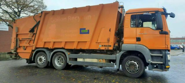 MAN 26.320 Müllwagen Faun Variopress - Garbage truck: picture 5 MAN 26.320 Müllwagen Faun Variopress - Garbage truck: picture 5