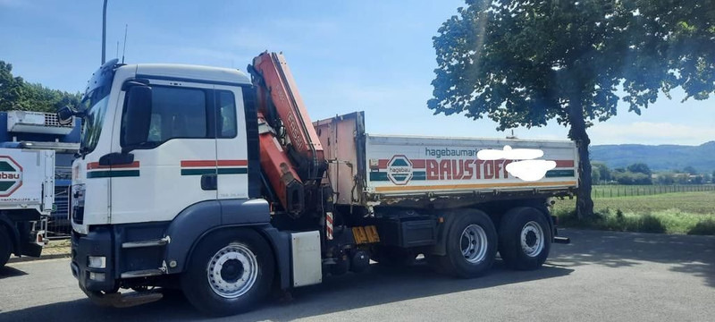 MAN TGS 26.400 Kipper Mit Kran/Funk - Dropside/ Flatbed truck, Crane truck: picture 1 MAN TGS 26.400 Kipper Mit Kran/Funk - Dropside/ Flatbed truck, Crane truck: picture 1