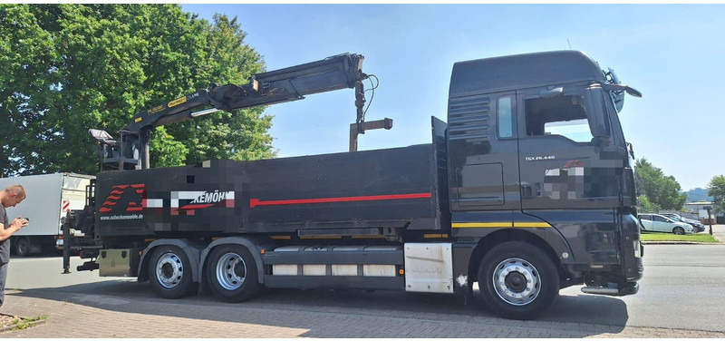 MAN TGX 26.440 6x2 LLW Pritsche mit Kran Palfinge - Dropside/ Flatbed truck, Crane truck: picture 2 MAN TGX 26.440 6x2 LLW Pritsche mit Kran Palfinge - Dropside/ Flatbed truck, Crane truck: picture 2