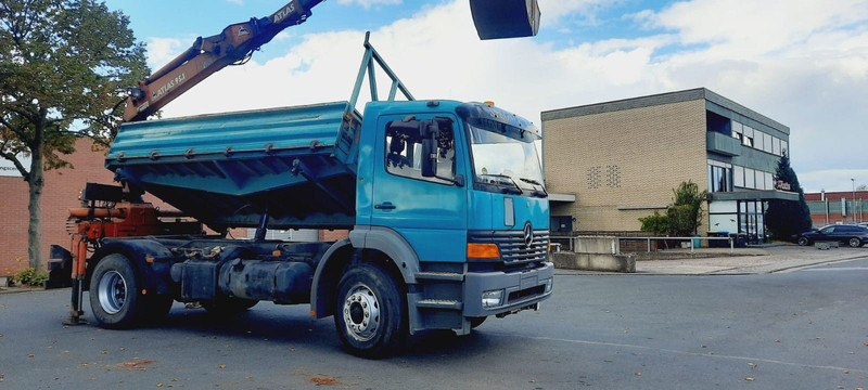 Mercedes-Benz 1828K 4x2 Kipper KRAN+Funk/Greifer - Tipper, Crane truck: picture 2 Mercedes-Benz 1828K 4x2 Kipper KRAN+Funk/Greifer - Tipper, Crane truck: picture 2