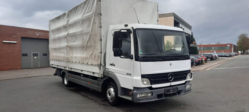 Mercedes-Benz 816 Pritsche Plane - Curtainsider truck: picture 2 Mercedes-Benz 816 Pritsche Plane - Curtainsider truck: picture 2