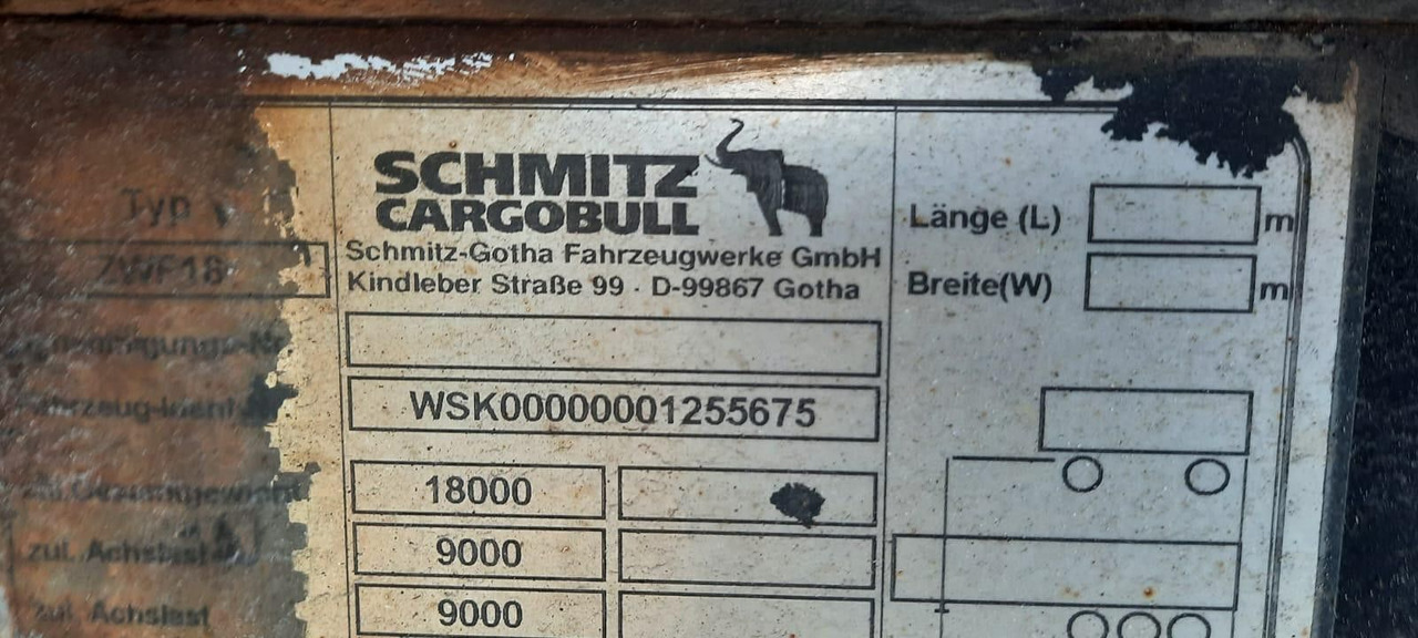 Schmitz Cargobull Containeranhänger mit Container - Closed box trailer: picture 2 Schmitz Cargobull Containeranhänger mit Container - Closed box trailer: picture 2