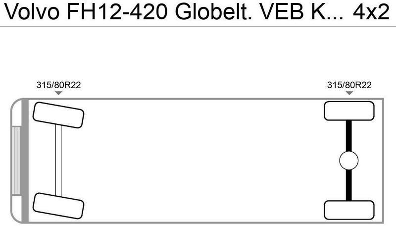 Volvo FH12-420 Globelt. VEB Klima Kipphydraulik - Tractor unit: picture 5 Volvo FH12-420 Globelt. VEB Klima Kipphydraulik - Tractor unit: picture 5