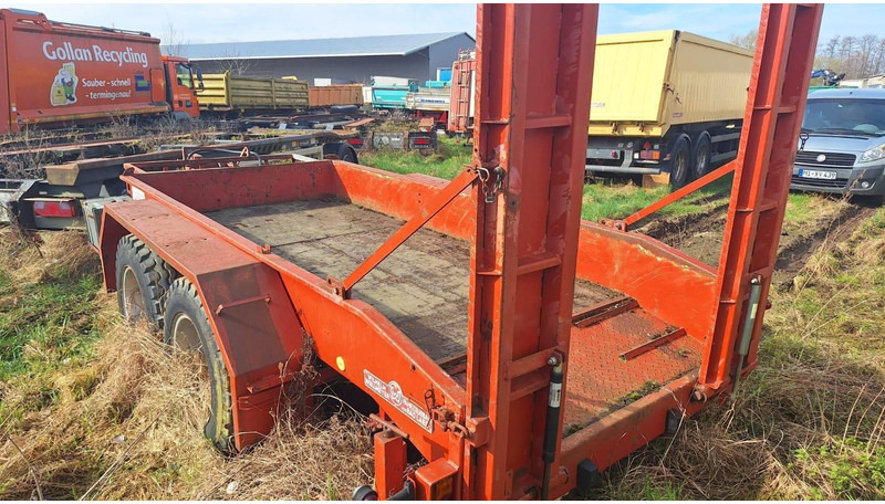 Westfalia 2-Achser Tanden Tieflader mit Rampen - Dropside/ Flatbed trailer: picture 4 Westfalia 2-Achser Tanden Tieflader mit Rampen - Dropside/ Flatbed trailer: picture 4