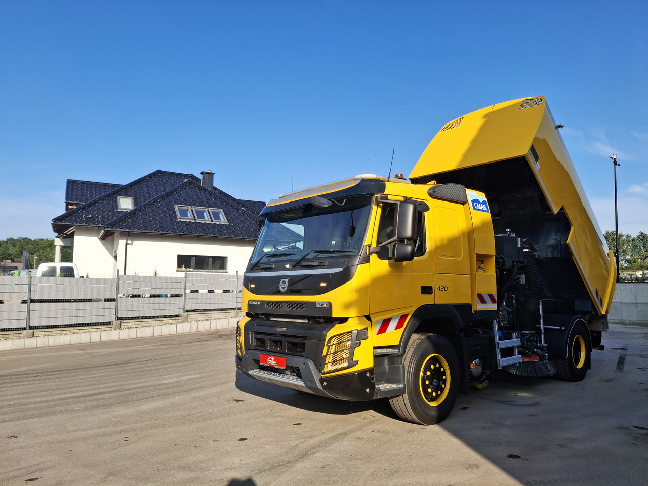 Road sweeper VOLVO FMX 420 Zamiatarka Kehrmaschine Euro 6 PM2.5 BROCK VS 7 TECH Karcher L/R 2145 Mth 2021r: picture 31