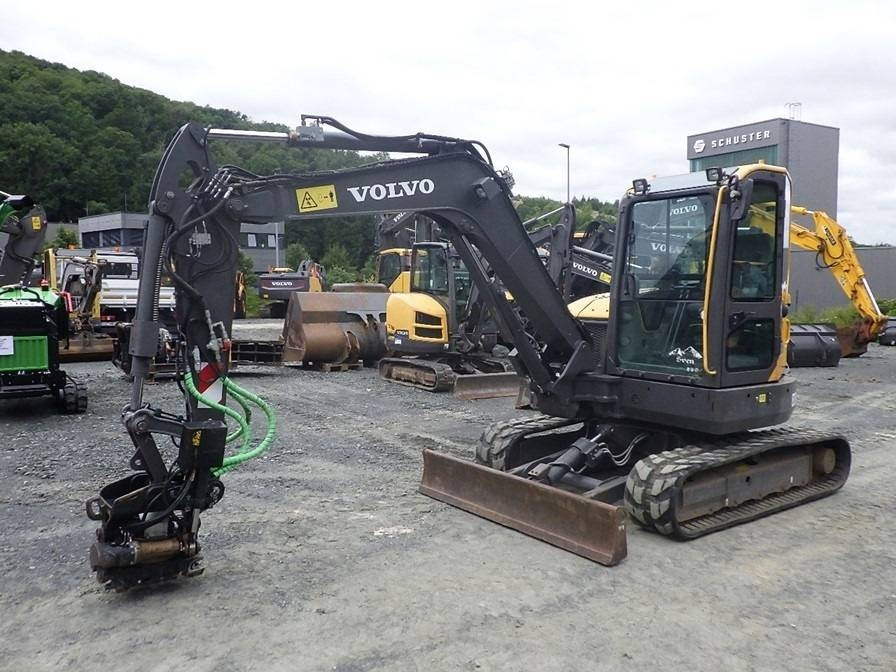 Volvo ECR 58 D mit Tiltrotator Steelwrist - Mini excavator: picture 1 Volvo ECR 58 D mit Tiltrotator Steelwrist - Mini excavator: picture 1