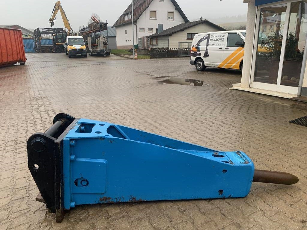 Krupp HM720-1CS with Lehnoff MS21 adaptor - Hydraulic hammer for Construction machinery: picture 1 Krupp HM720-1CS with Lehnoff MS21 adaptor - Hydraulic hammer for Construction machinery: picture 1