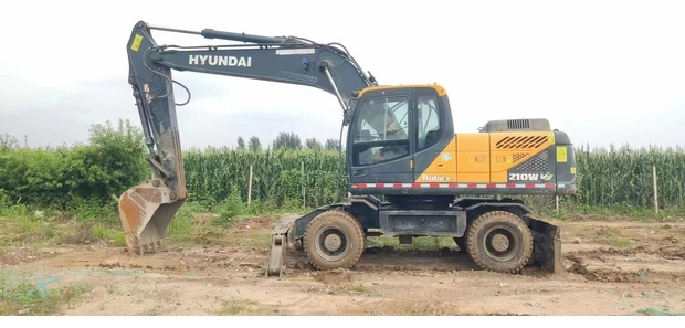 2018 Hyundai 210-9 - Wheel excavator: picture 1 2018 Hyundai 210-9 - Wheel excavator: picture 1