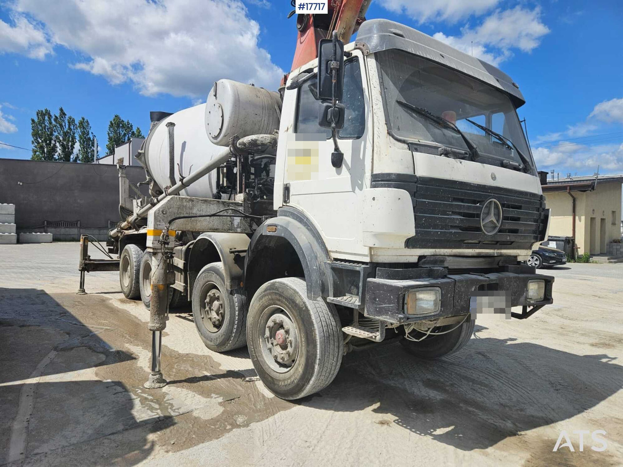 1997 Mercedes-Benz 3734 - Mixer pump truck: picture 4 1997 Mercedes-Benz 3734 - Mixer pump truck: picture 4