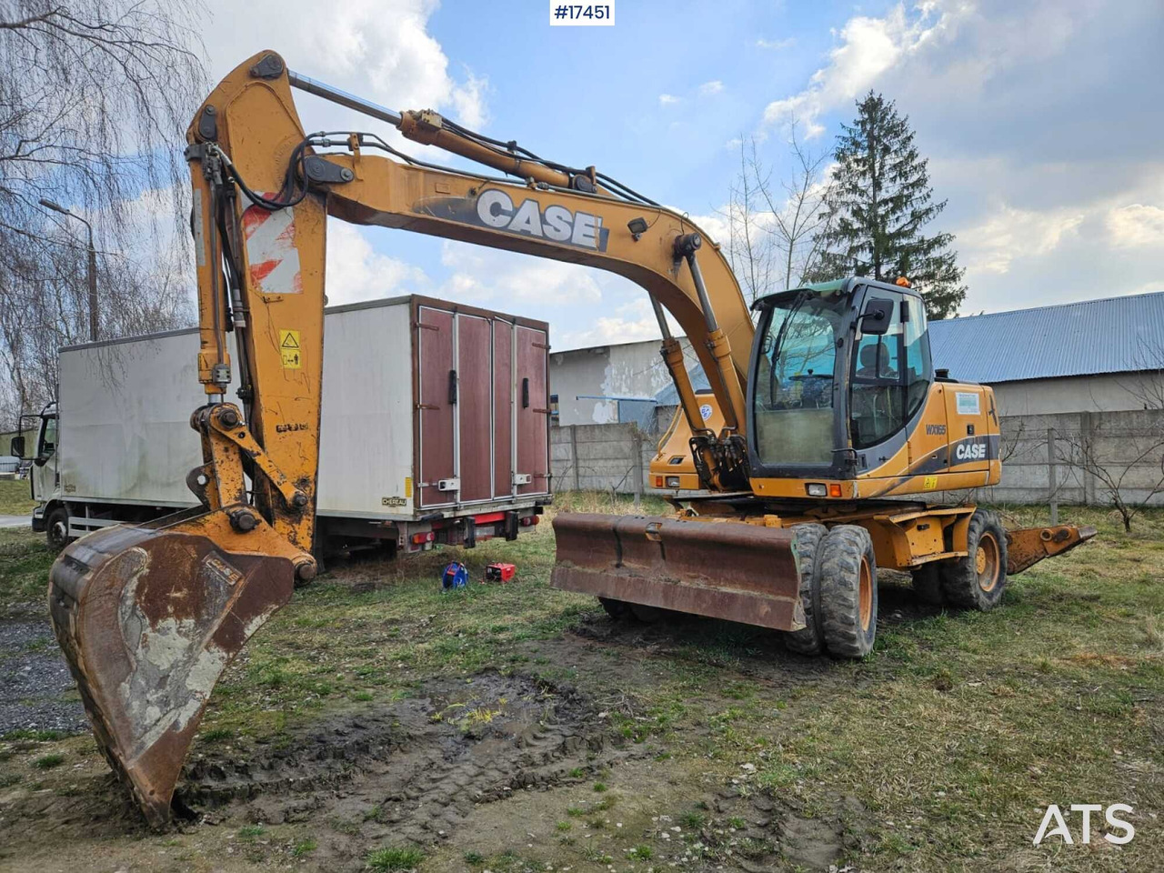 2007Case WX 165 - Wheel excavator: picture 4 2007Case WX 165 - Wheel excavator: picture 4