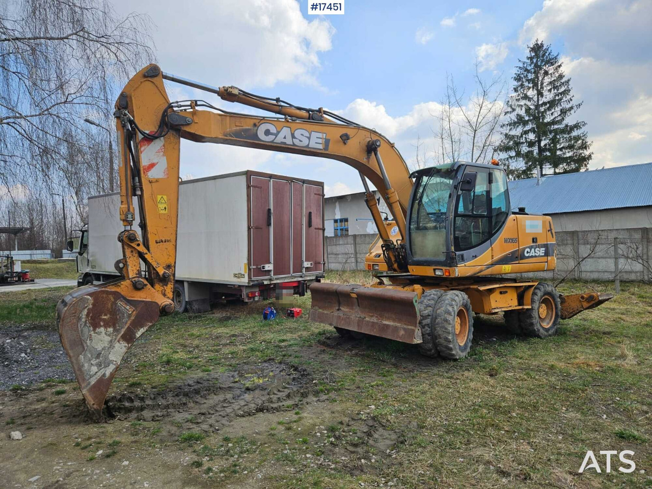 2007Case WX 165 - Wheel excavator: picture 1 2007Case WX 165 - Wheel excavator: picture 1