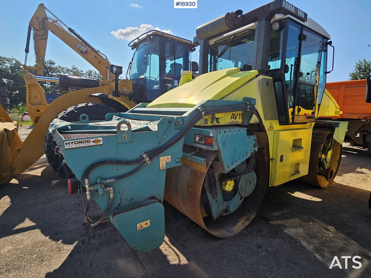 2008 Ammann AV 115-2 Hydro spreader - Road roller: picture 1 2008 Ammann AV 115-2 Hydro spreader - Road roller: picture 1
