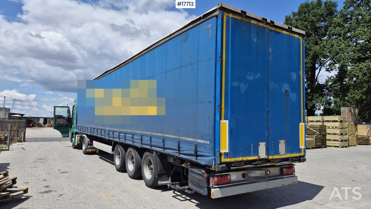 2009 Krone SD - Curtainsider semi-trailer: picture 1 2009 Krone SD - Curtainsider semi-trailer: picture 1