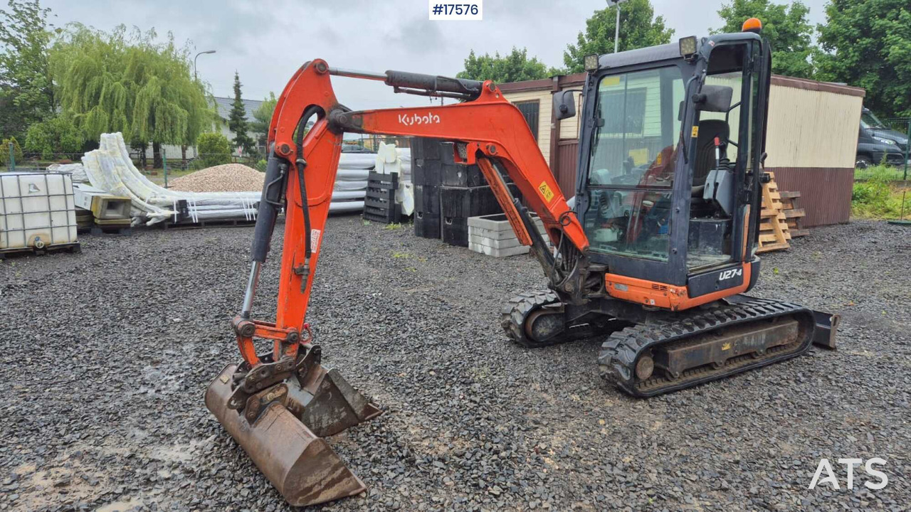 2014 Kubota U27-4 - Mini excavator: picture 4 2014 Kubota U27-4 - Mini excavator: picture 4