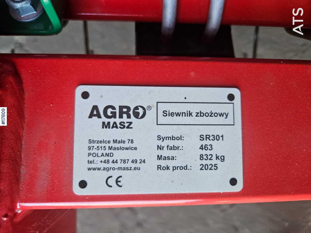 Leasing of  2025 Agromasz SR 301 2025 Agromasz SR 301: picture 19